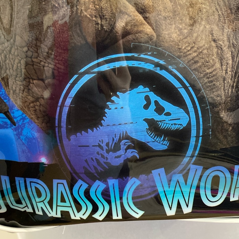 NWT Jurassic World T Rex Raptor Blue Backpack - Picture 5 of 10